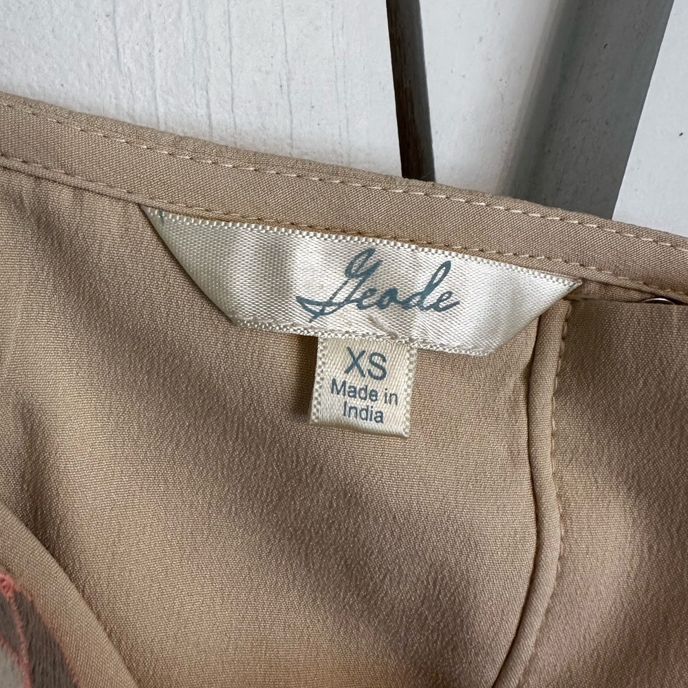 Modcloth Strapless Dress with Floral Embroidery - Picture 4 of 8